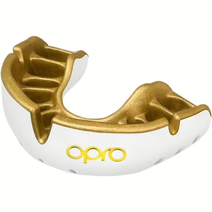 Капа OPRO Gold доросла (вік 11+)  White/Gold (art.102504005) Луцк - изображение 2