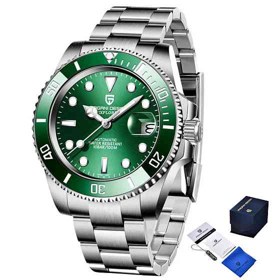 Pagani Design PD-1661 Silver-Green SBR Київ