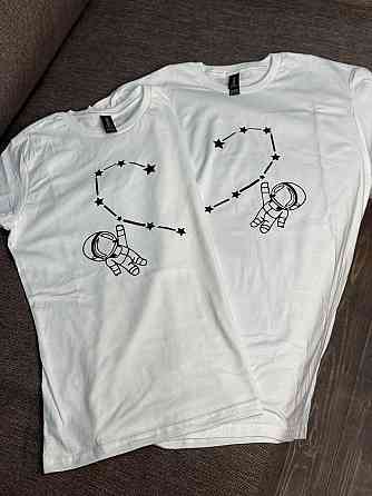 Парні футболки для закоханих з космонавтами Черновцы