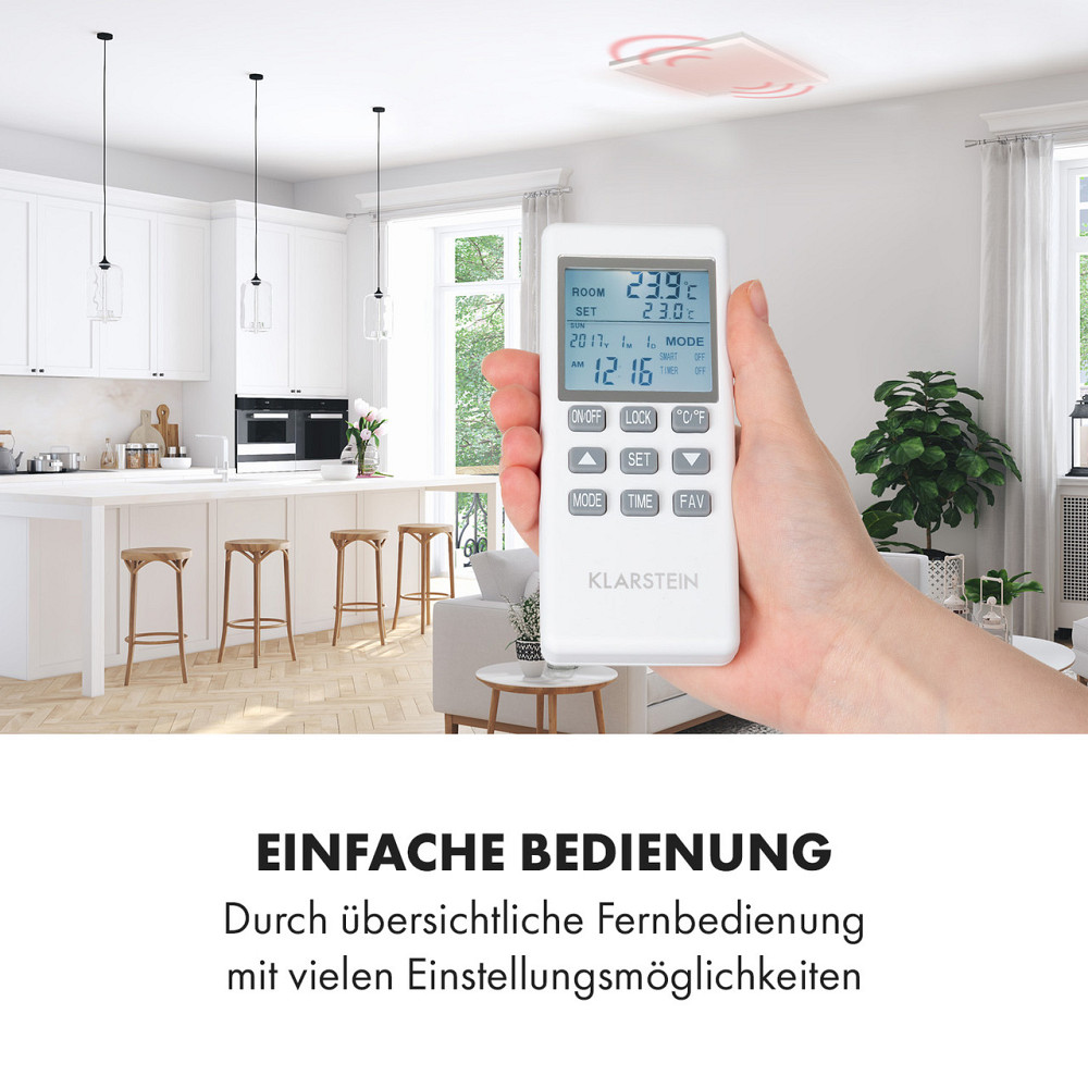 Потолочный инфракрасный обогреватель Midnight Sun 70,5 x 70,5 см 350 Вт 350 Вт (Германия, читать описание) Ровно - изображение 6