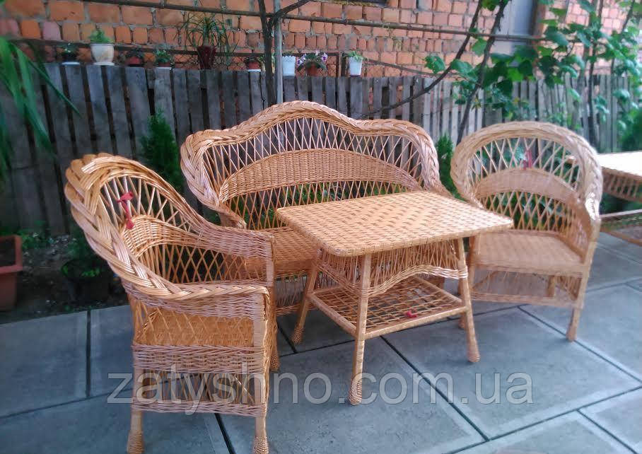 Комплект плетеной мебели из лозы Киев - изображение 2