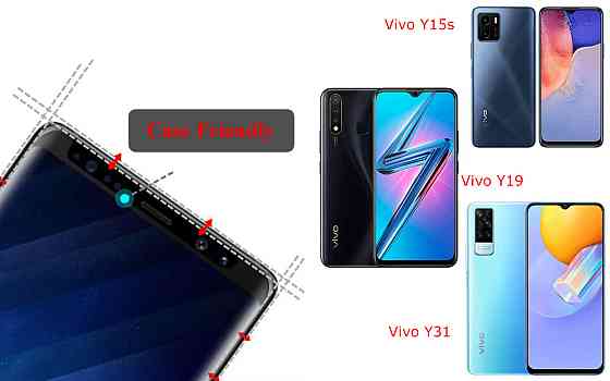Защитное стекло HyperGlass Pro для Vivo Y15s, vivo Y19, VIVO Y31 – максимальная чувствительность и защита Киев