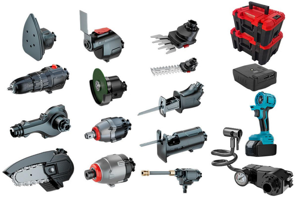 Набор электрических инструментов 16+2 набор инструмента (107971896) Киев - изображение 2