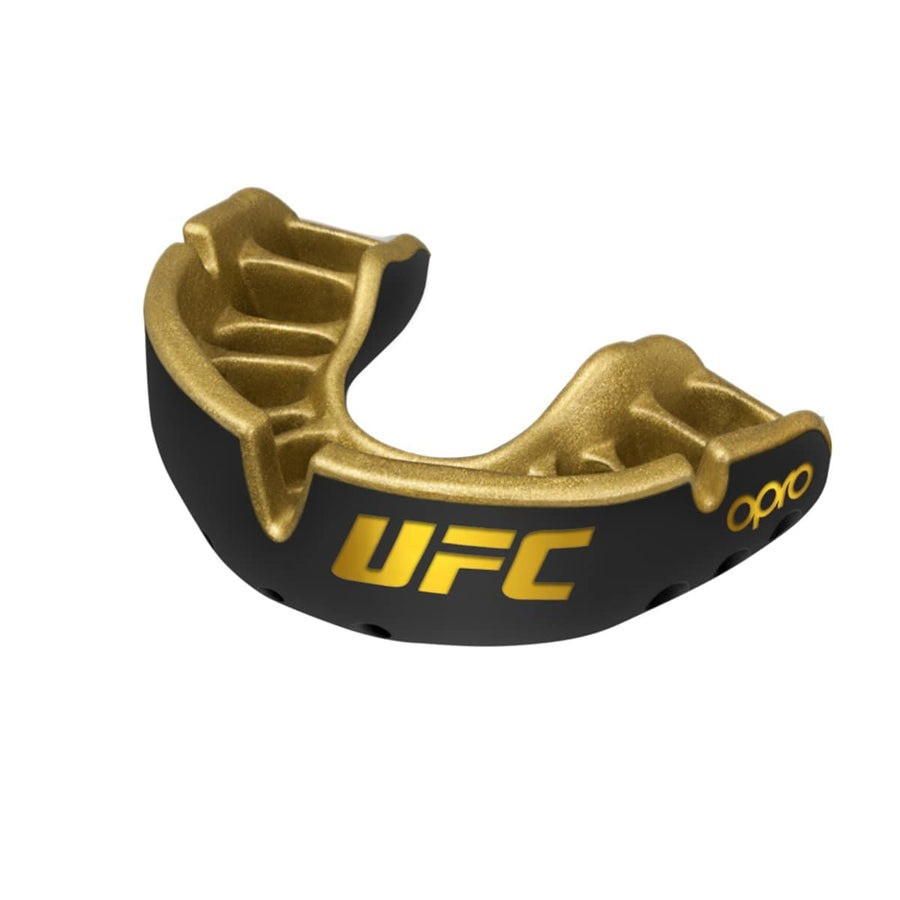 Капа OPRO Gold UFC дитяча (вік до 10р.) Black/Gold (art.102517001) Каменское - изображение 6