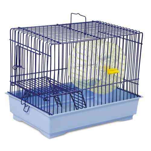 Клітка Природа «Давид-1» для гризунів 30х20х24 см (синя/світло-блакитна) Вінниця