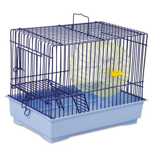 Клітка Природа «Давид-1» для гризунів 30х20х24 см (синя/світло-блакитна) Вінниця - фото 1