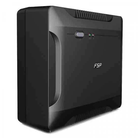 ДБЖ FSP Nano 800, 800ВА/480Вт, Schuko x 2, Black (PPF4800309) Київ