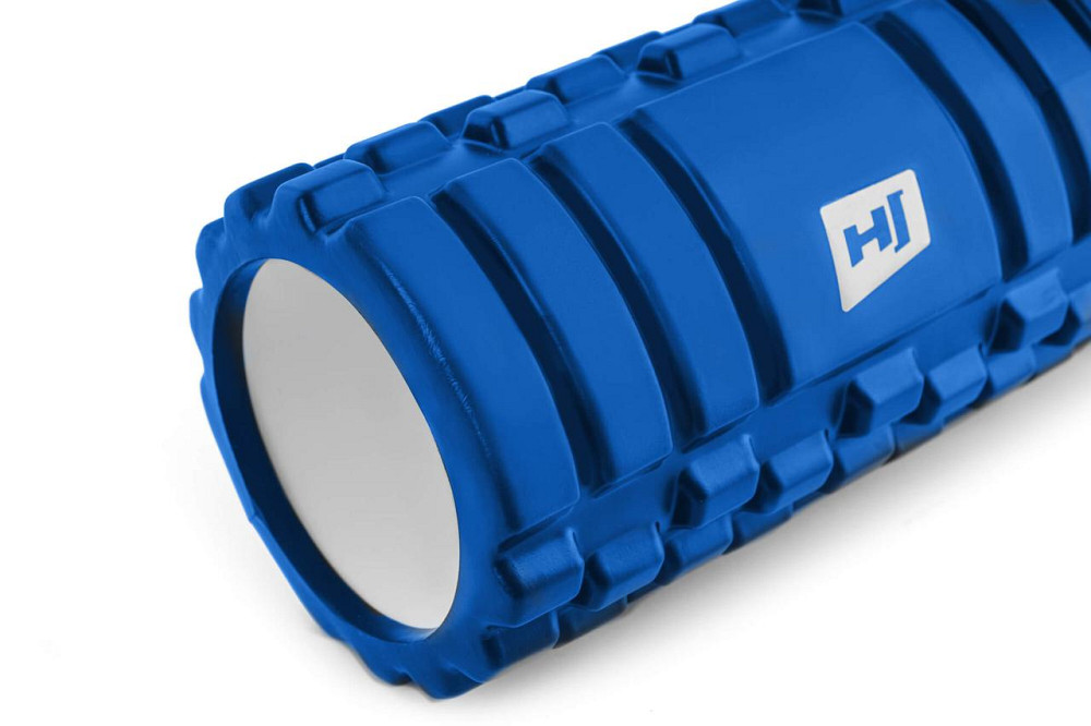 Роллер масажер (валик, ролик) Hop-Sport EVA 45см синій Киев - изображение 3