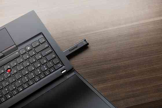 Флеш-накопичувач USB3.2 256GB Type-C Kingston DataTraveler Max Black (DTMAX/256GB) Чорний Харків