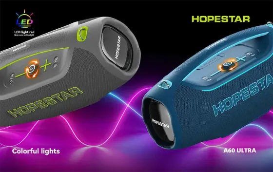 Колонка Bluetooth Hopestar A60 Ultra 450 Вт з мікрофоном RGB, IPX6, 30000 мАг Коломыя