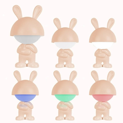 Ночник Kite Светильник LED с аккумулятором Dreamy Bunny, персиковый (K25-315-1-4) Винница - изображение 4