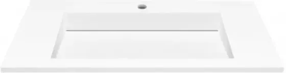 Раковина  Cristalstone Linea Ideal 90X45Cm Biały Satynowy Mat (U900MCOLCCR) Киев