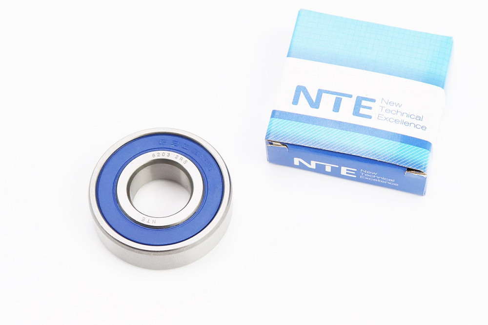 Підшипник 6203 2RS (17x40x12) MS-290,310,390-лів. чи прав. 640,650,660,780,880-лів.; водяного насосу KM385BT; колінвалу TACT,PAL; панелі демпферної JH Київ - фото 1