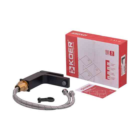 Черный смеситель для умывальника Koer KB-10009-05 KR3499 Харьков