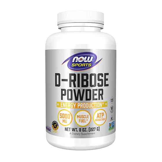 Д-Рибоза NOW Foods D-Ribose Powder 227g Киев
