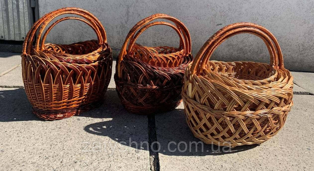 Набір плетених кошиків 3ка Київ - фото 2