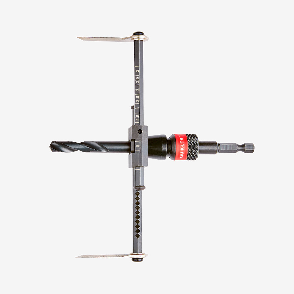 Коронка розсувна (балеринка) по гіпсокартону MILWAUKEE, Ø50-175мм Одеса - фото 4