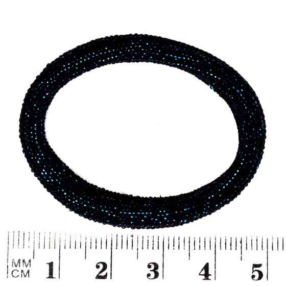 Резинки для волос Цветная с блеском-1 0307-1113-1, 50 шт Винница