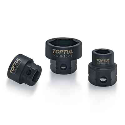 Набір головок Toptul ударних низькопрофільних з 6-гр. хвостовиком (GDBU1402) Вінниця