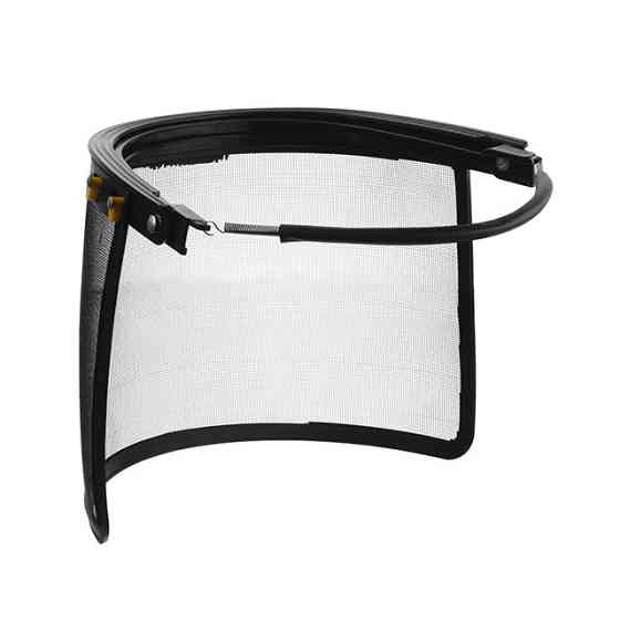 Екран захисний для обличчя, сітка, кріплення на каску INTERTOOL SP-0035 Київ