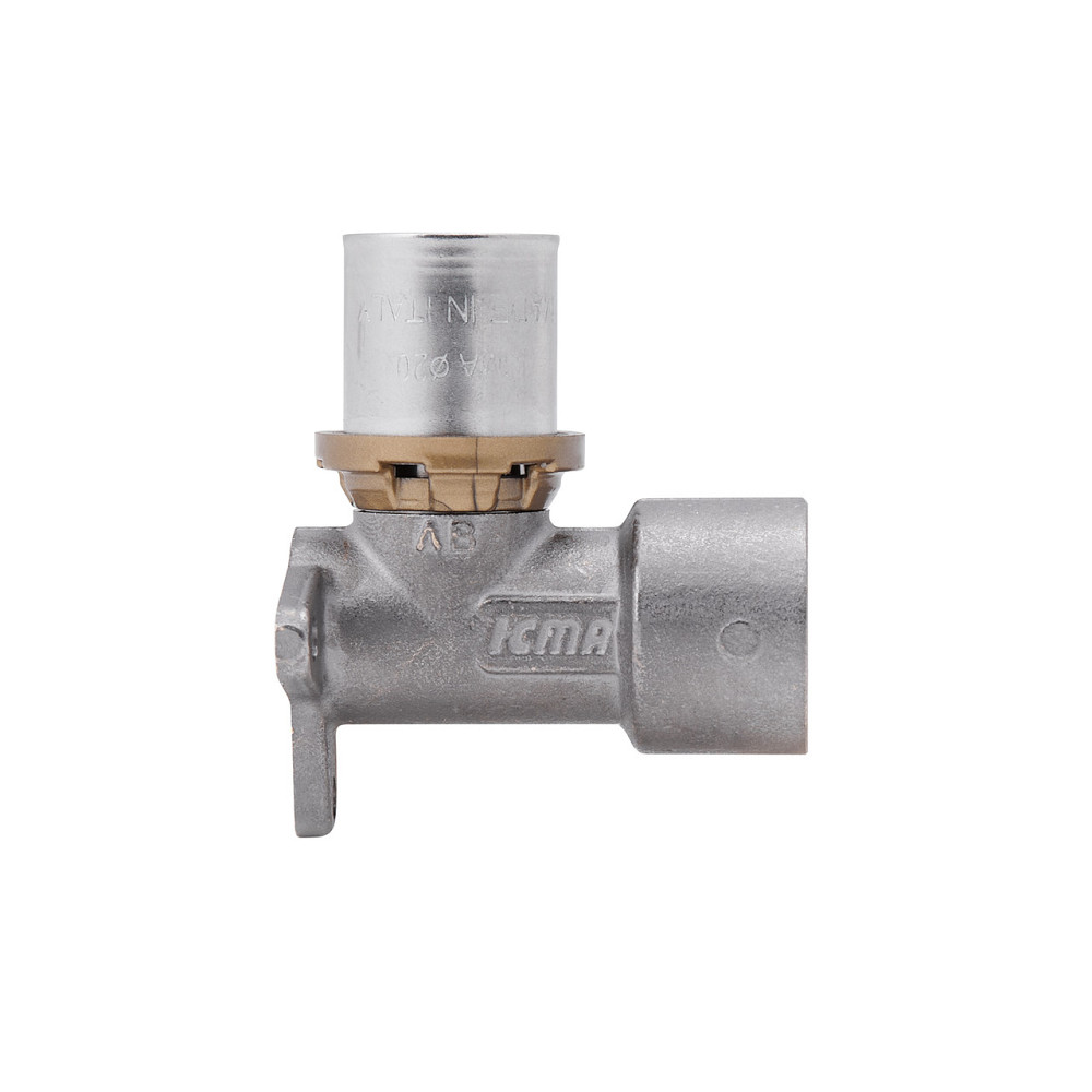 Куточок прес Icma 20х1/2" ВР настінний No410 Київ - фото 3