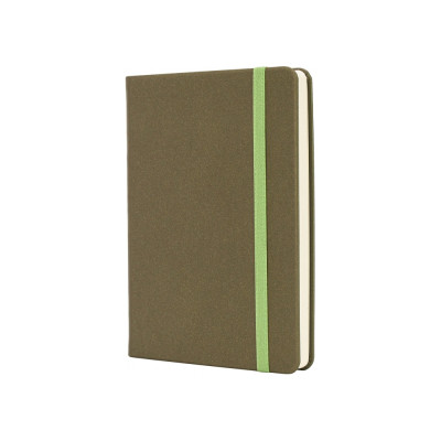 Книга записная Optima А6 MAGIC, твердая обложка, резинка, белый блок линия, фисташковый (O20388-67) Винница - изображение 1