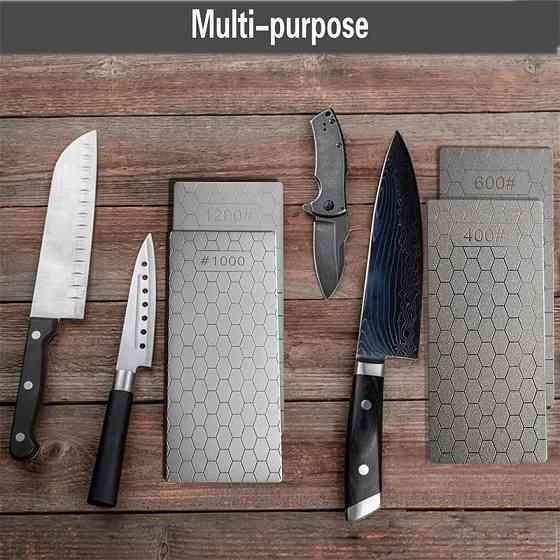 Алмазная точилка для ножей ножниц брусок камень 600 Grit (352612902) Киев