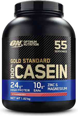 Протеїн Optimum Nutrition Casein Protein 100% 1818g (Полуниця)  EU Луцьк