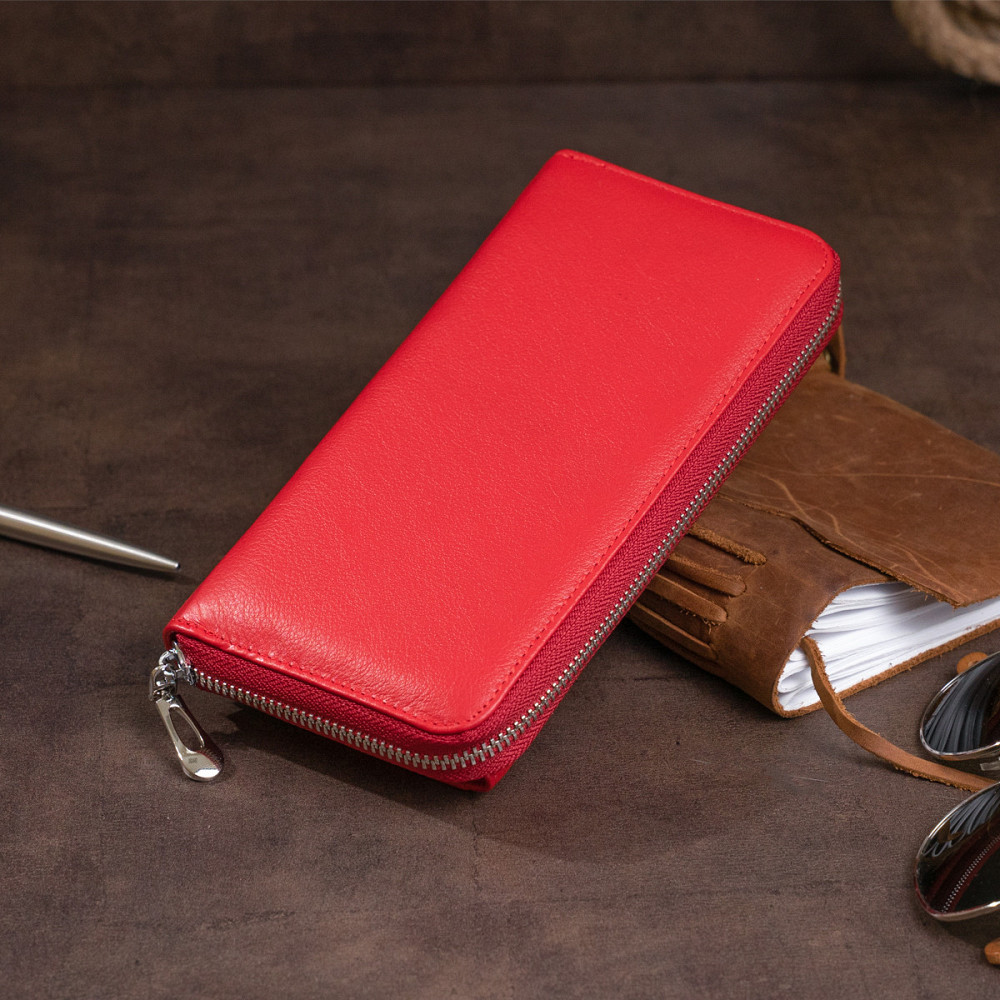 Кошелек женский ST Leather 19299 Красный Киев - изображение 10