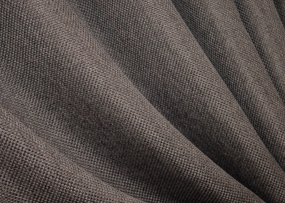 Комплект коротких штор VR-Textil Льон-блекаут Льон Мішковина № 1160ш Сіро-коричневий 130х170см 2 шт (35-0167) Київ - фото 8