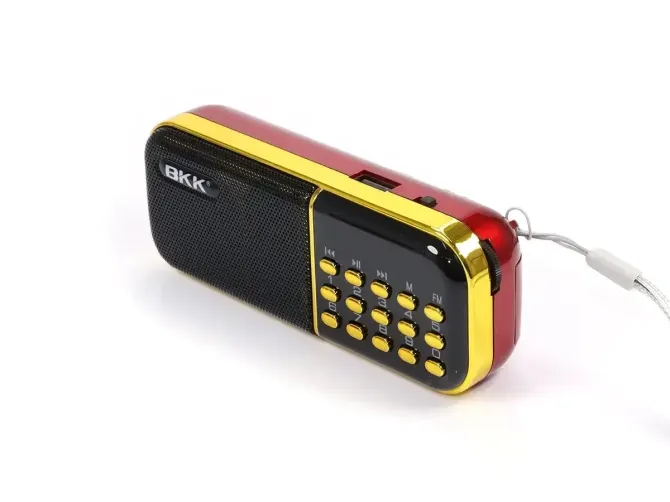 Портативний радіоприймач BKK USB/MP3 B837 з можливістю програвання музики Київ - фото 2