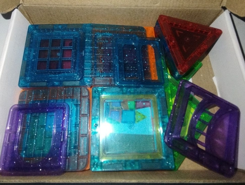 Магнітний конструктор (Magnetic tiles) Київ - фото 2