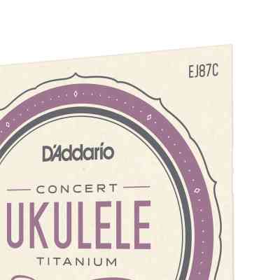 Струны для гитары D'Addario Titanium Ukulele Concert (EJ87C) Винница