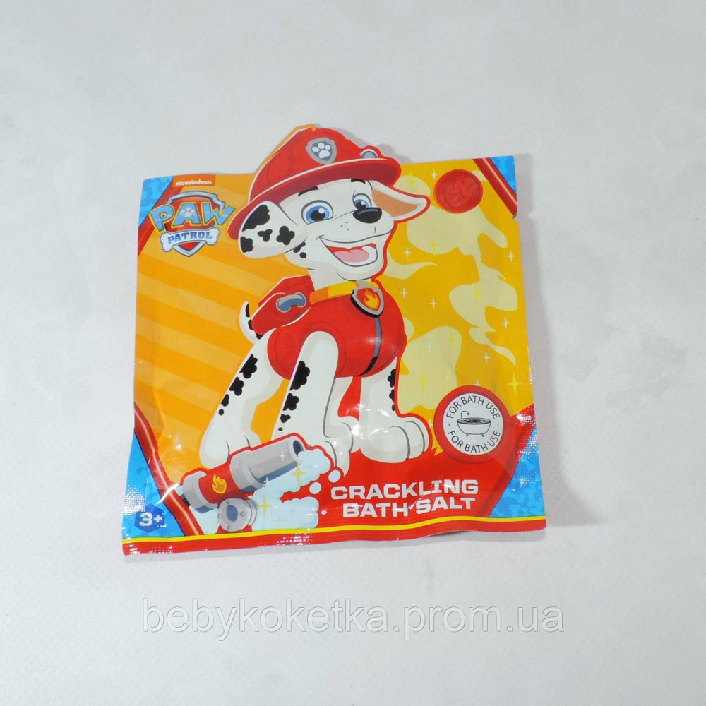 Дитяча хрумка сіль для ванни Nickelodeon Paw Patrol 55 г. Львів - фото 1