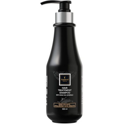 Шампунь Famirel Із гряззю Мертвого моря, гіалуроновою кислотою та кератином 500 мл (7290114085076) Вінниця - фото 1