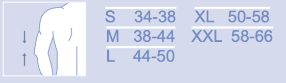 Бандаж косинковий для підтримки руки, сітчастий ORTHOPEDICS MEDICAL CY302 пов'язка на руку, Розмір S Кам'янець-Подільський