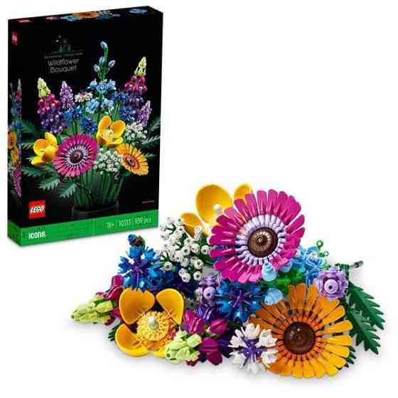 Конструктор LEGO Botanicals Букет польових квітів 939 деталей (10313) Харків