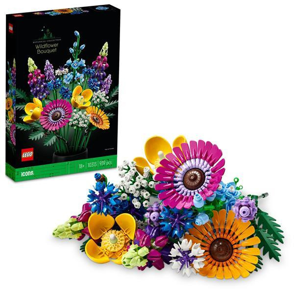 Конструктор LEGO Botanicals Букет польових квітів 939 деталей (10313) Харків - фото 2