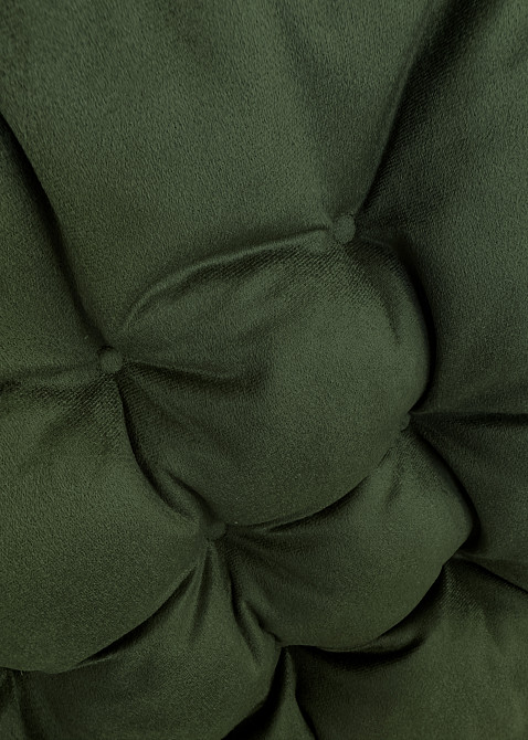 Подушка для стільців (50x120х8 см) подвійна Decorator Флокс колір зелений 84-154 Київ - фото 6