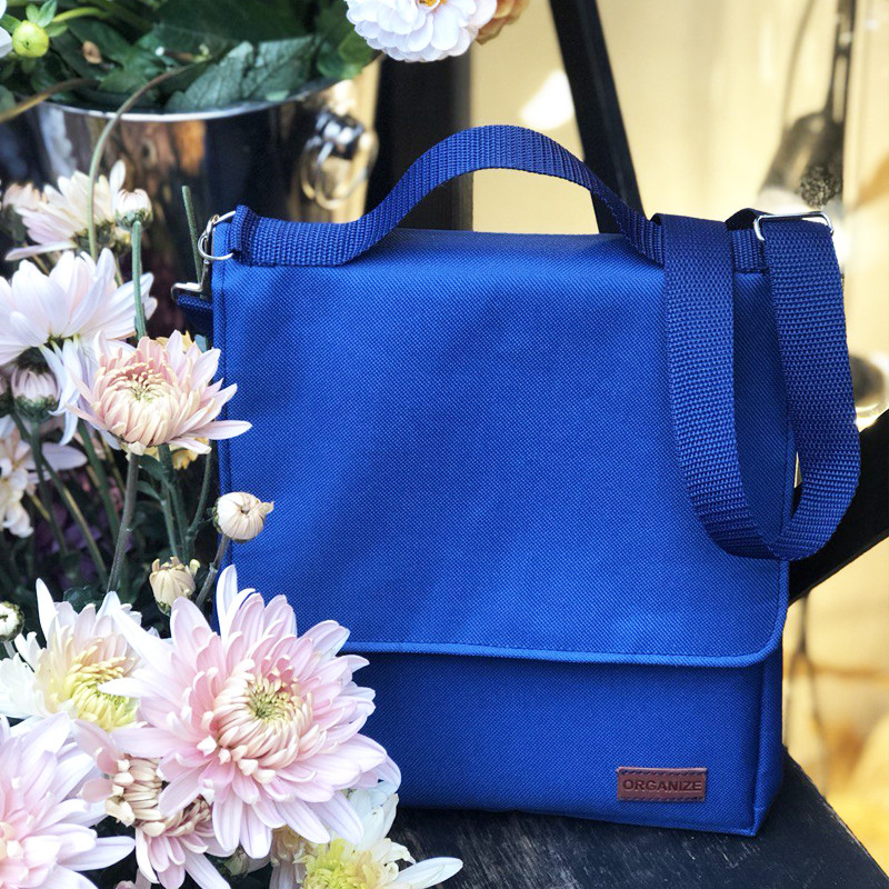 Термосумка Ланч Бэг с длинной ручкой (Синий) Сумы - изображение 1