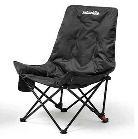 Складной стул Naturehike CNK2450JJ020 (до 120кг) Черный Винница