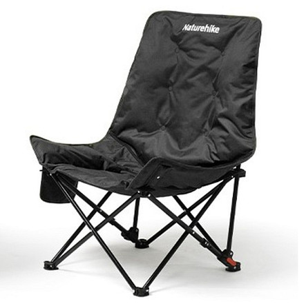 Складаний стілець Naturehike CNK2450JJ020 (до 120кг) Чорний Вінниця - фото 1