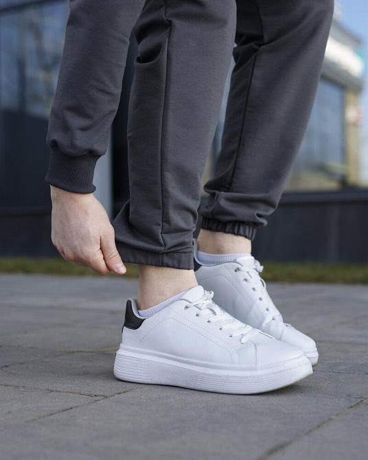 Мужские штаны джоггеры с карманами темно-серые Pobedov 95 Киев - изображение 2