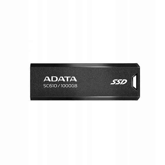 SSD диск портативный внешний накопитель ADATA SC610 1TB USB 3.2 550/500Mb/s Black SC610-1000G-CBK/RD Одесса