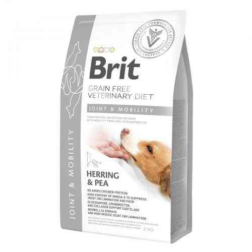 Корм сухой Brit Grain VetDiet Dog Mobility для собак для здоровья суставов с селедкой лососем горохом и гречкой 2 кг Киев