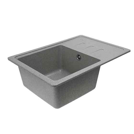 Гранітна мийка для кухні VALESO LIANA 6243 матова Сіра Коломыя