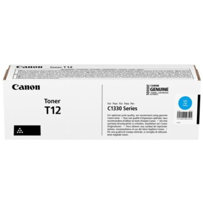 Тонер-картридж Canon T12 Cyan (5097C006AA) Вінниця - фото 1