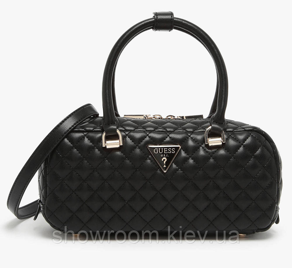 Женская сумочка бочонок Guess (94105) black Киев - изображение 5
