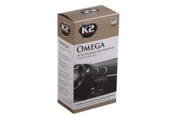 Поліроль панелі гелевий K2 Gold Omega 500мл з губкою і мікрофіброю в уп. Вінниця