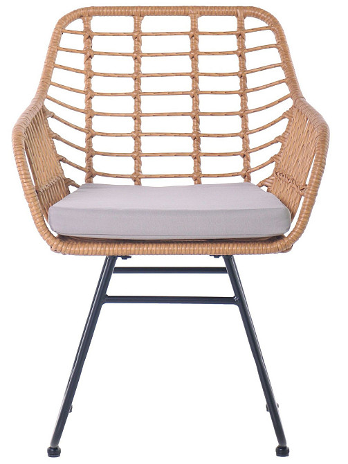 Комплект садових меблів Comfort Ротанг Латте Київ - фото 8